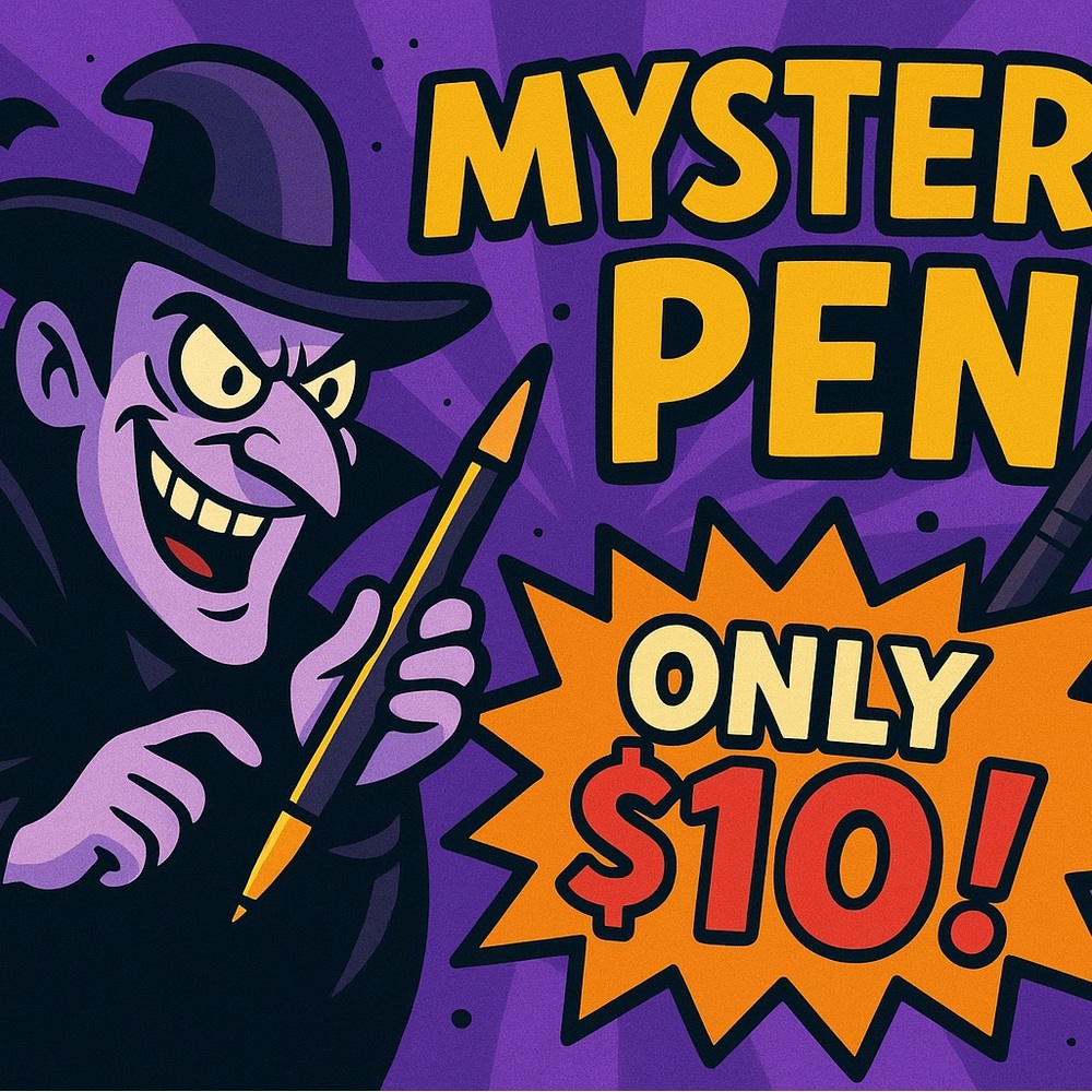 Mystery Pen; EXAMPLES IN PICS